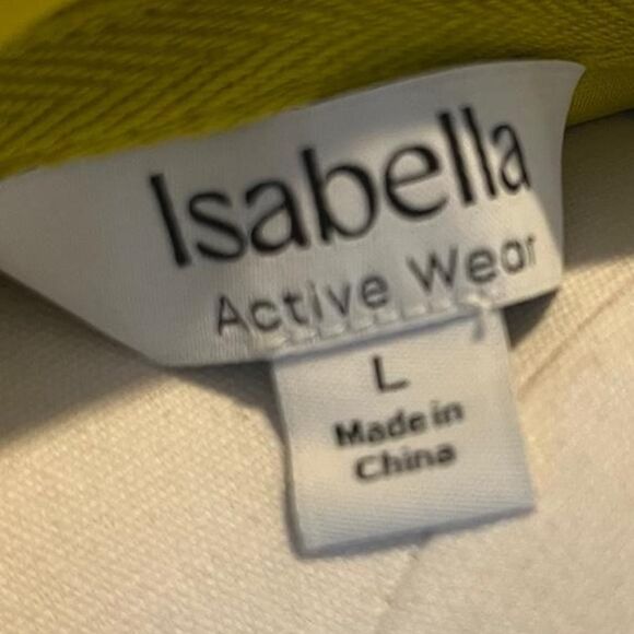 NWT Yellow Isabela active wear hoodie. Size large. - Picture 7 of 7